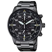 Orologio Citizen Uomo Of Crono Aviator in Metallo CA0695-84E - CA0695-84E